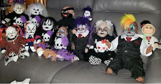 My horror doll collection