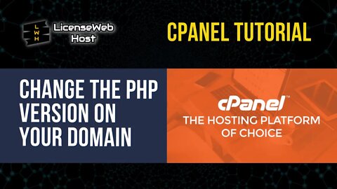 How to Change the PHP Version on your Domain Using cPanel