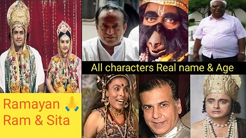 Ramayan All Star Cast ! Ramayan Star Shocking Transformation ! Then vs Now. #Ram #sita #hanuman