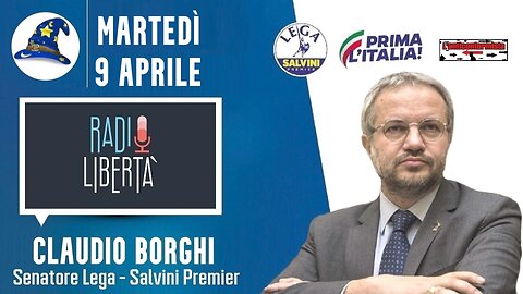 🔴 60ª Puntata della rubrica Scuola di Magia di Claudio Borghi su Radio Libertà (09/04/2024).