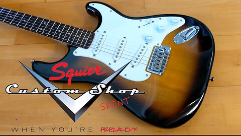 Squier Affinity Strat Versus Fender Custom Shop: Strat Battle!