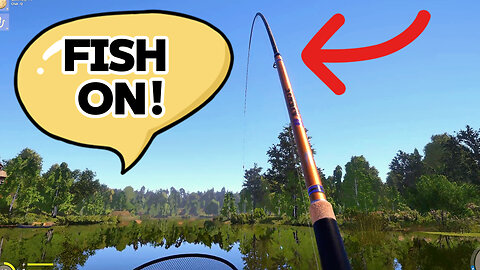 My first Bolognese fishing rod, Russian Fishing 4 game