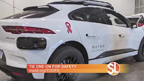 Mothers Against Drunk Driving (MADD) and Waymo launch Tie One On for Safety Holiday Campaign