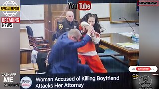 Women Accused Of Killing Boyfriend Attacks Her Attorney... #VishusTv 📺