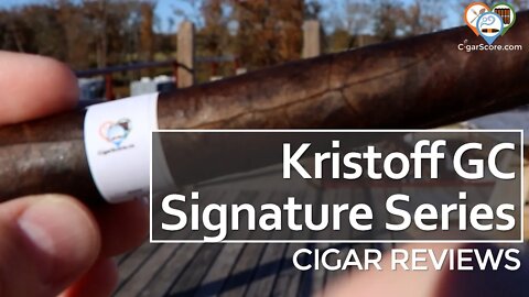 This COULD HAVE BEEN GOOD! The Kristoff GC Signature Series Robusto - CIGAR REVIEWS by CigarScore