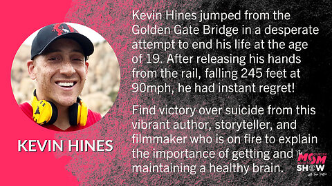 Ep. 99 - Kevin Hines Miraculously Survives Suicide Attempt off the Golden Gate Bridge