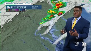 Showers & Thunderstorms on Tap for Saturday