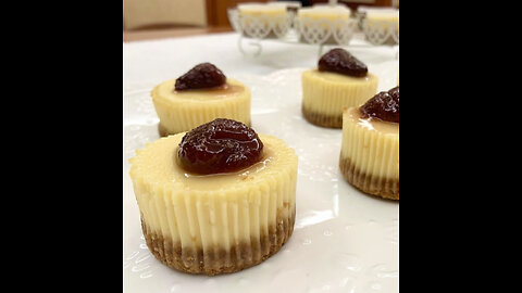 Chocolate & Vanilla Mini Cheesecake Recipe