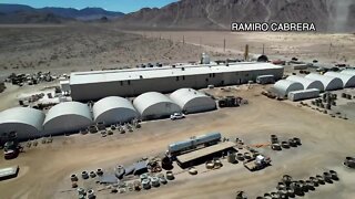 Drone video: Explosion, fire reported at Boulder City manufacturing plant