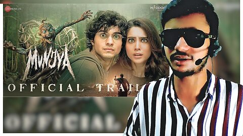 MUNJYA - Official Trailer | Sharvari | Abhay Verma | Dinesh Vijan | Reaction Video | Shaikh Raqib