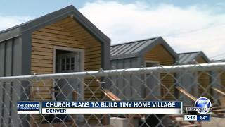 Church plans to build tiny home village