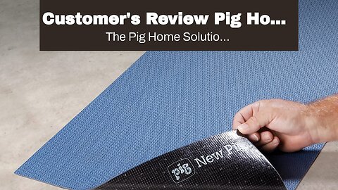 Customer's Review Pig Home Solutions Water Absorbent Mat - Reusable - 20 Pack - 15" x 19" Pads...
