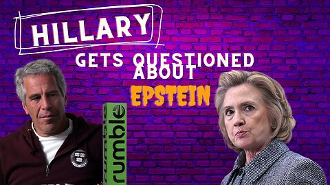 Hillary Clinton asked about Jeffery Epstein