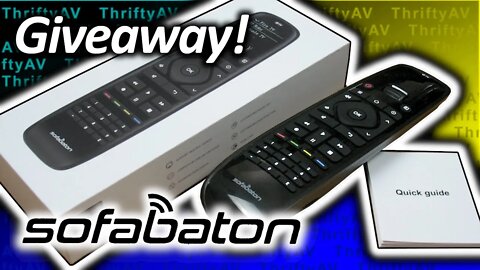 Giveaway! Win a Sofabaton U1 Universal Remote Control! [OVER]