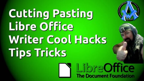 Cutting Pasting | Libre Office Writer | Cool Hacks Tips Tricks | Best Microsoft Office Alternative
