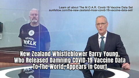 New Zealand Whistleblower, Who Released Damning COVID-19 Vaccine Data To The World, Appears In Court