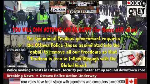 CRACKDOWN RAMPS UP: Ottawa Police Clash with Truckers As They Make Mass Arrests