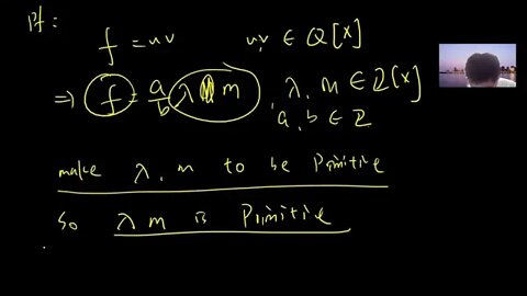 Polynomial ring over rationals