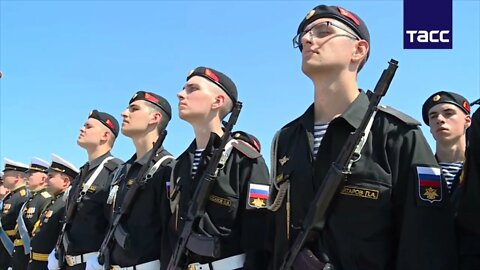Rehearsals For The Navy Day Parade Are Happening In Novorossiysk