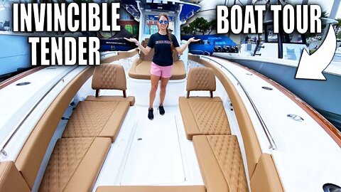 Tender Boat Tour 39 Monohull | Invincible Center Console 2022