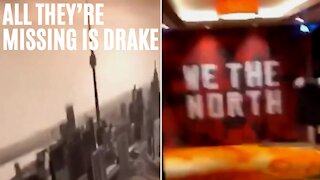 The Raptors Turned Their Entire Hotel Floor Into A Giant Tribute To Toronto
