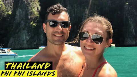A Boat Trip to Paradise Lagoon | Island Hopping Phi Phi Islands| Thailand Travel Video Vlog