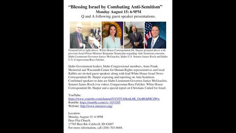 Blessing Israel by Combating AntiSemitism