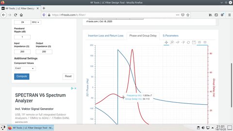 Explorando o site 'RF Tools'