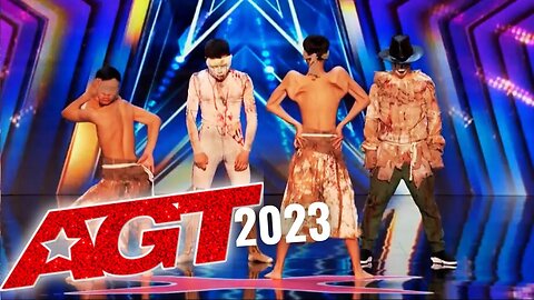 Atai Show's Zombie Horror and Creepy Contortionism on AGT 2023