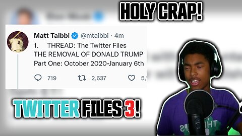 TWITTER FILES 3, HAPPENING NOW! (Holy Crap)