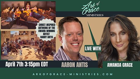 Amanda Grace Talks: Canvas of Faith: Exploring Biblical Art and Good Friday with Aaron Antis