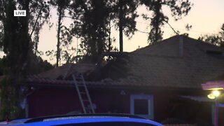 Fire guts Lehigh Acres home