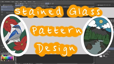 Stained Glass Pattern Design & Application :: Tips for Making Your Own!