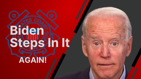 Biden Steps In It - Again