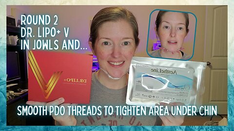 Smooth PDO Threads to Tighten Under Chin | Round 2 Dr. Lipo+ V in Jowls