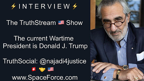 N E W S with TruthStream Show, USA - The actual 🇺🇸 Wartime President & Commander in Chief is Donald J. Trump