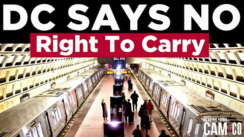 DC Says No Right to Carry on Public Transportation