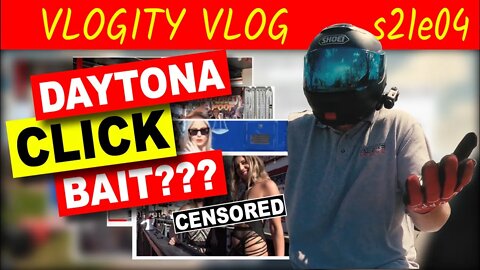 daytona bike week click bait | Wraptitude Lunch | Vloggity s21e04