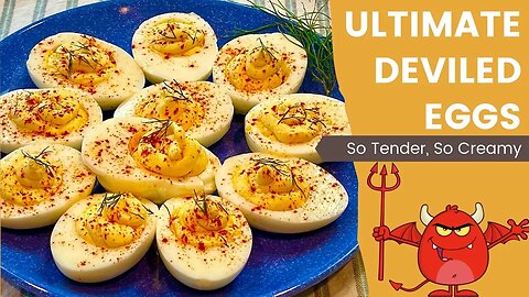 Sous Vide Deviled Eggs - Total Game Changer!