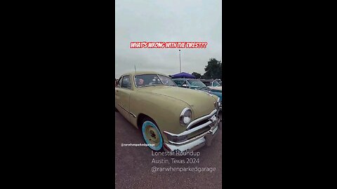 Roaring Nostalgia: 1950s Hotrod Ford Unleashed at Lonestar Roundup 2024 #lonestarroundup