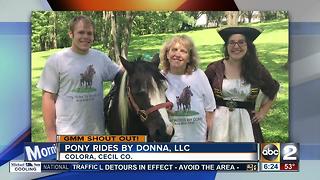 Good morning from Pony Rides by Donna, LLC in Cecil County