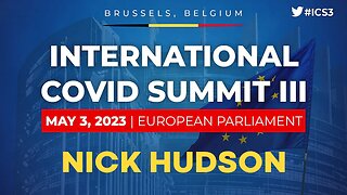 EU Covid Summit 3 | May 3 2023 | Nick Hudson (Chairman: PANDA)