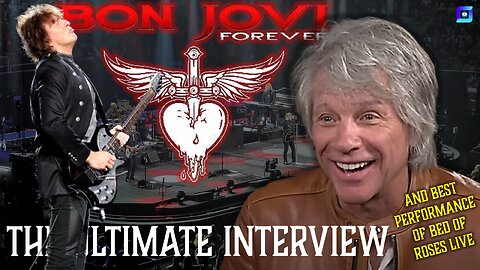 BON JOVI THE ULTIMATE INTERVIEW + BEST PERFORMANCE OF 'BED OF ROSES' LIVE!