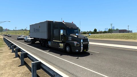 American Truck Simulator Episode 240 Office Supplies Lawton, OK to Tulsa, Ok #CruisingOklahoma