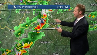 7 Weather 6pm update, Monday evening, August 22