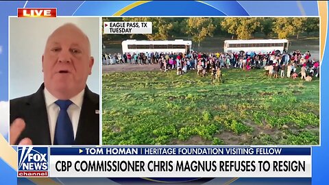 Tom Homan: If Mayorkas is right on border, why is Magnus being fired?