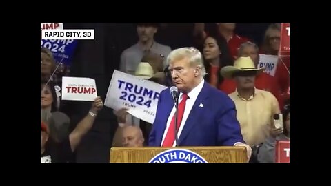 TRUMP❤️🇺🇸🏅🎙️⭐️MOST EMOTIONAL SPEECH AT RAPID CITY SOUTH DAKOTA💙🇺🇸⭐️🗽⭐️