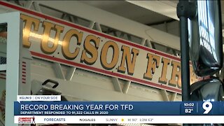 TFD responds to record-breaking amount of calls in 2020