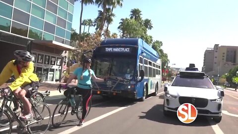 Waymo and Bike Tempe team up to promote road safety