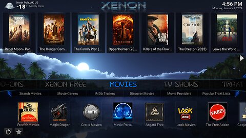 Diggz Xenon FREE Kodi Build